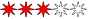 three stars